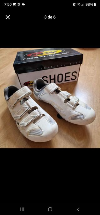 Por mudanza  vendo Zapatillas bici de carretera  N