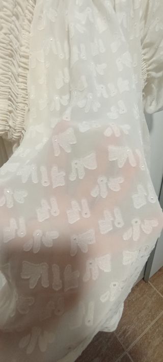 Vestido blanco de verano