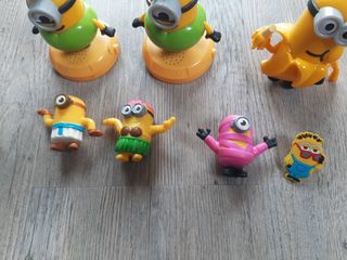 6 pezzi minions varie dimensioni