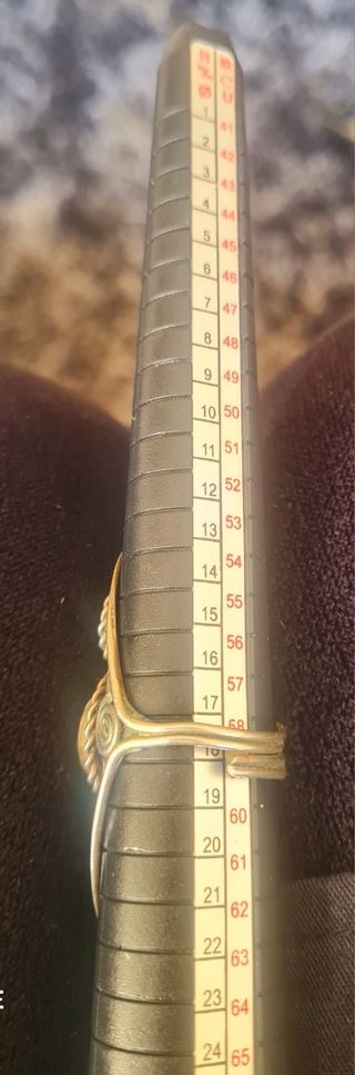 Anillo vintage piedras rosas naturales