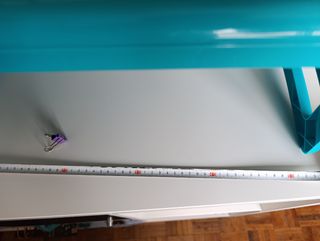 Mesa plástico plegable