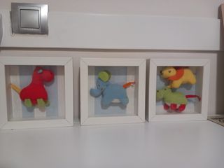 Cuadros dormitorio bebé ikea