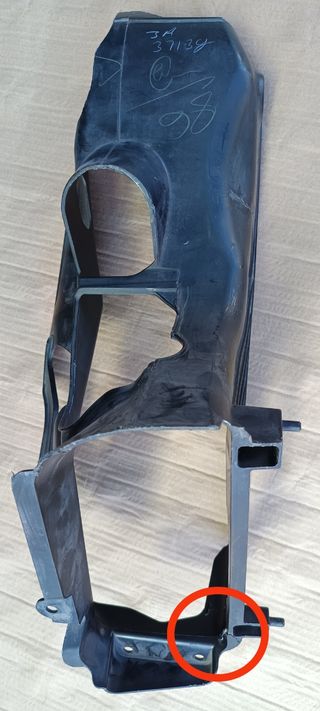 Convogliatore aria intercooler Honda Civic X 1.6