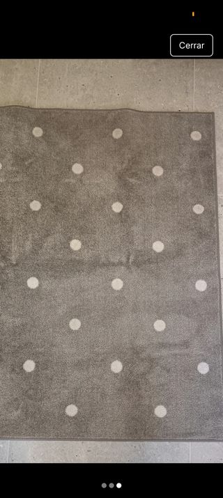 Alfombra lunares Ikea