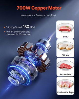 Affettatrice Elettrica per Tritacarne in Acciaio I
