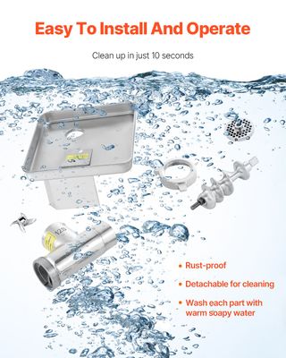 Affettatrice Elettrica per Tritacarne in Acciaio I