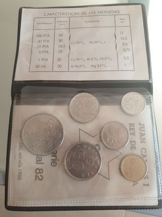 Monedas antiguas serie 82 escucho ofertas