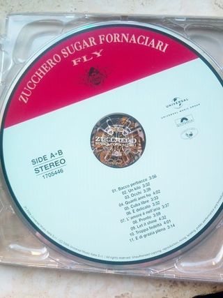 CD ZUCCHERO SUGAR FORNACIARI FLY 2006