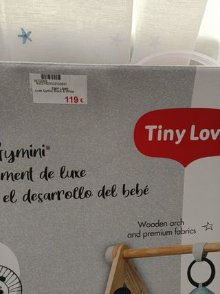 Parque de juegos bebé tiny love Montessori Madera