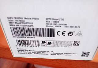 Teléfono Reno 4Z 5G 128G