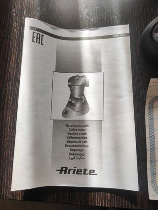 Cafetera deLonghi Ariete Moka aroma