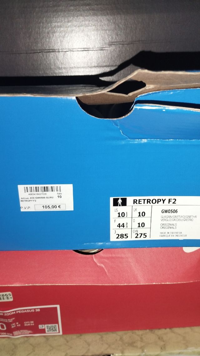 Bambas Adiddas Retropy F2