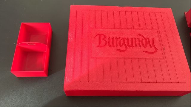 Inserto 3d Burgundy 20th aniversario