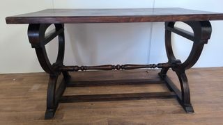 MESA MADERA MACIZA ANTIGUA
