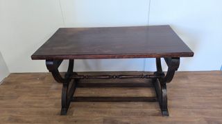 MESA MADERA MACIZA ANTIGUA