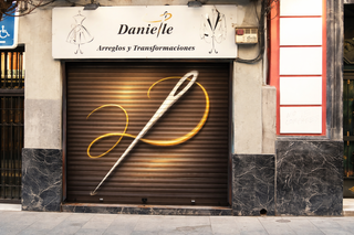 PINTOR mural grafitero escaparate