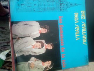 Vinilos antiguos flamenco sevillanas rocieras