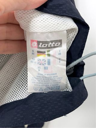 Cortaviento Lotto Pullover Retro 2000s Y2K