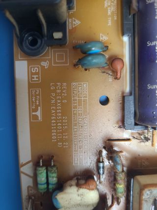 Fuente TV LG 49LH590v