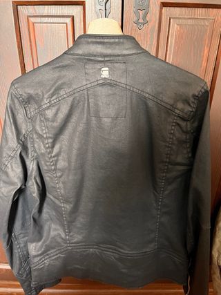 Cazadora cuero hombre G-STAR RAW , color negro