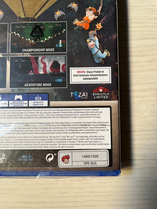 Spelunker HD Deluxe - LIMITED - PlayStation 4