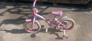 bicicleta hello kitty 14"