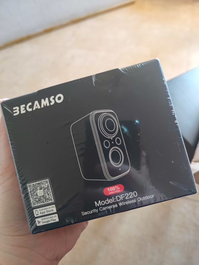 Telecamera di Sorveglianza bianca 