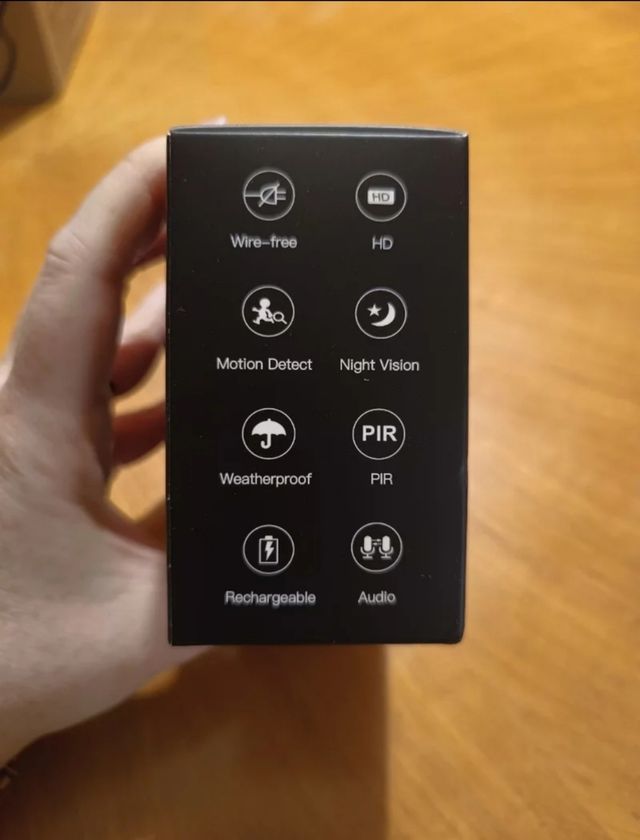 Telecamera di Sorveglianza bianca 