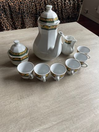 VAJILLA TE PORCELANA