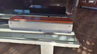 Home cinena Yamaha en madera, 5 altavoces