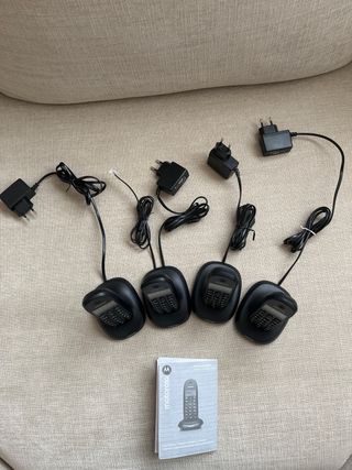 Telefonos inalambricos motorola pack 4