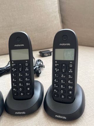 Telefonos inalambricos motorola pack 4