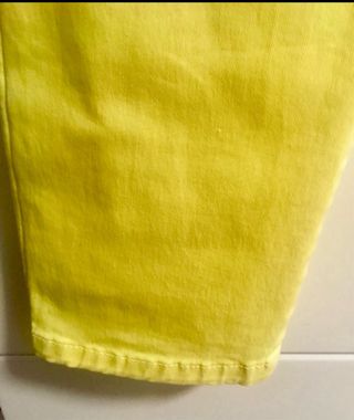 Pantalon Stradivarius Amarillo 42