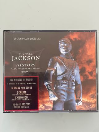 Michael Jackson HISTORY 2 Cds.