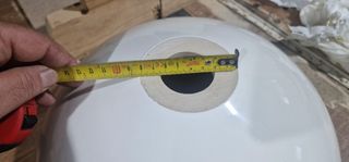 Bol lavabo blanco ceramica