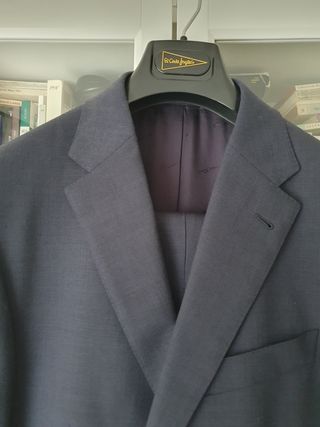 Traje Emidio Tucci SUPER 120'S azul.