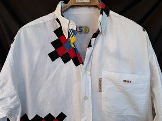 VINTAGE camisa blanca DESIGUAL talla L 