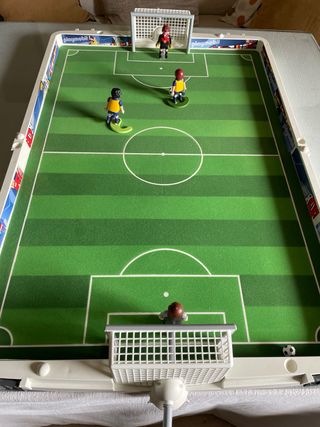 Futbolin playmobil