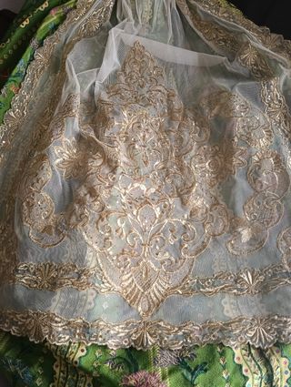 Falda fallera y corpiño