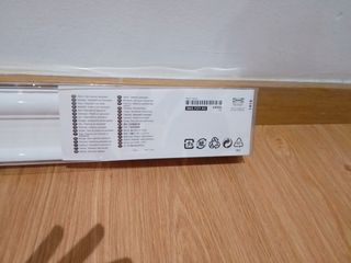 Cortina stor blanco plisado