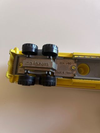 Camión juguete SHELL años 80 Majorette