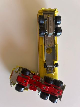 Camión juguete SHELL años 80 Majorette