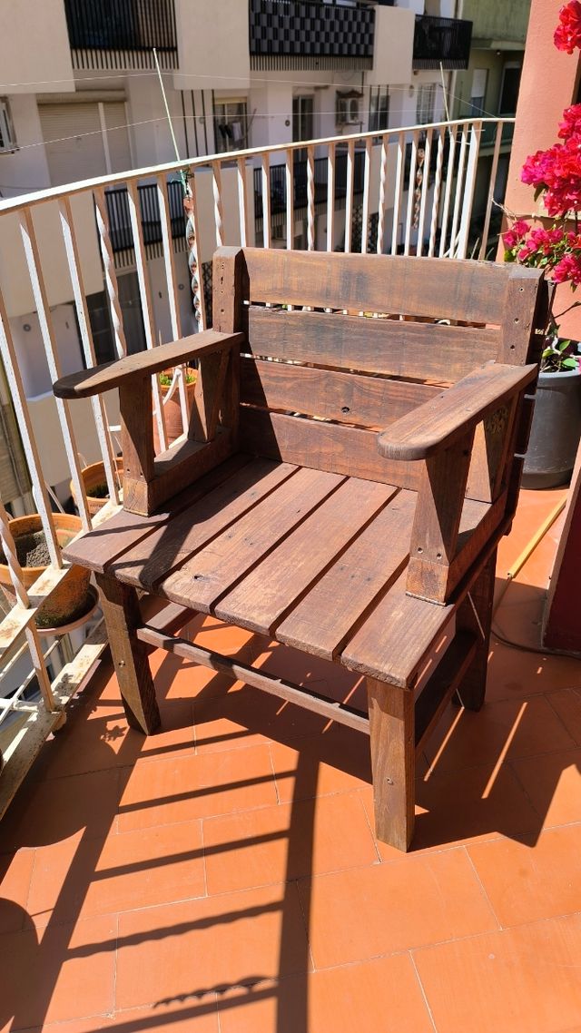 Silla convertible en mesa - Handmade