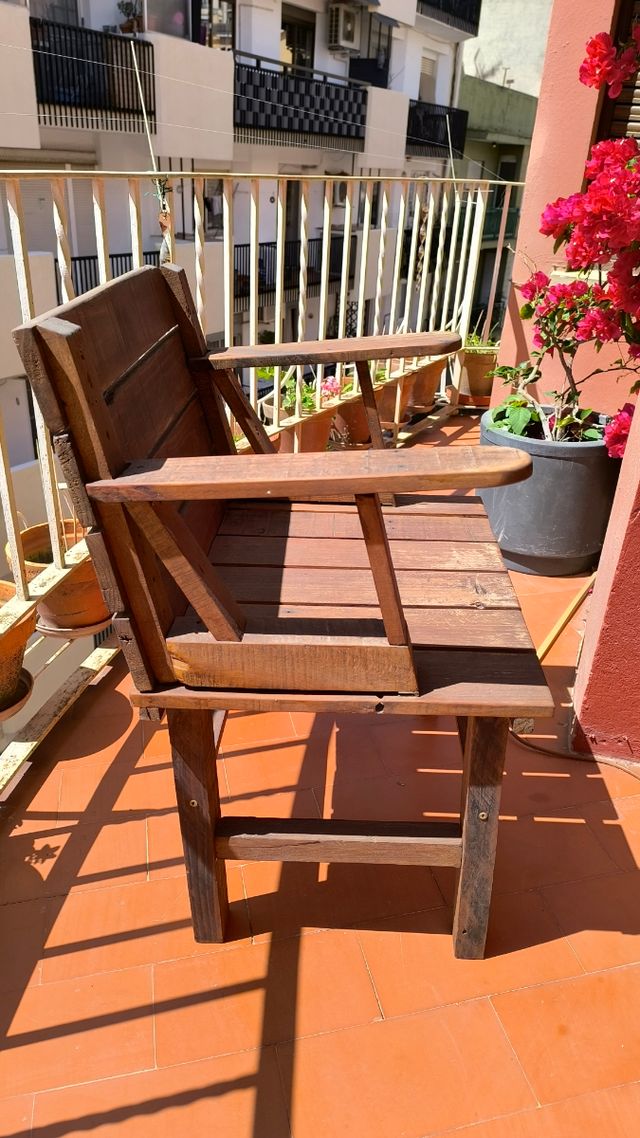 Silla convertible en mesa - Handmade