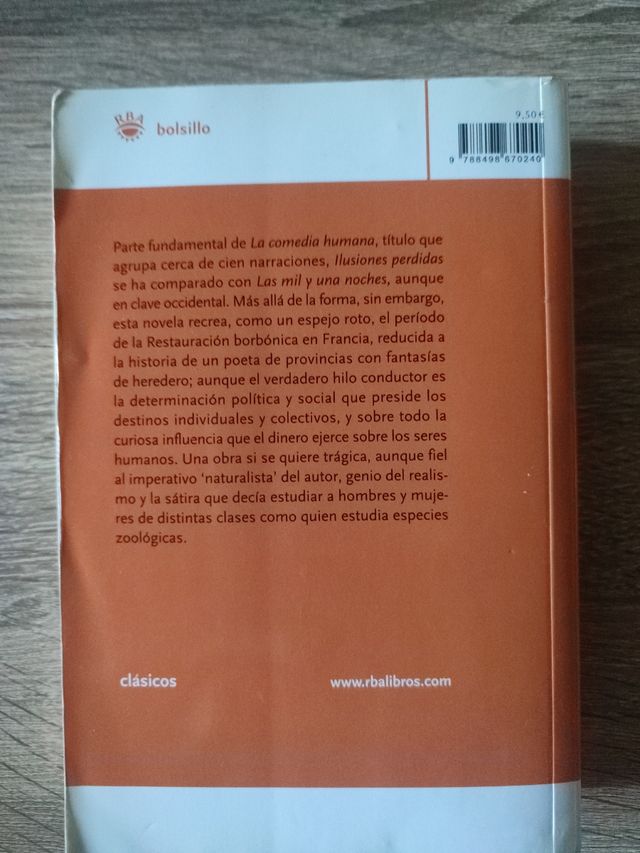 Ilusiones perdidas 

Balzac