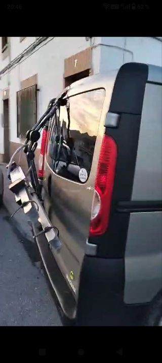 Porta bicicletas furgoneta doble puerta