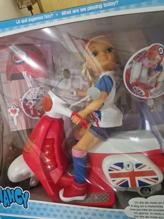 Muñeca Nancy, un día de moto en Londres