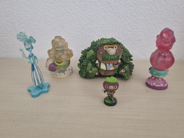Figuras Disney Pixar Elemental separados