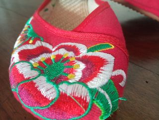 Zapatillas para casa estilo oriental