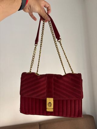 Bolso uterque rojo